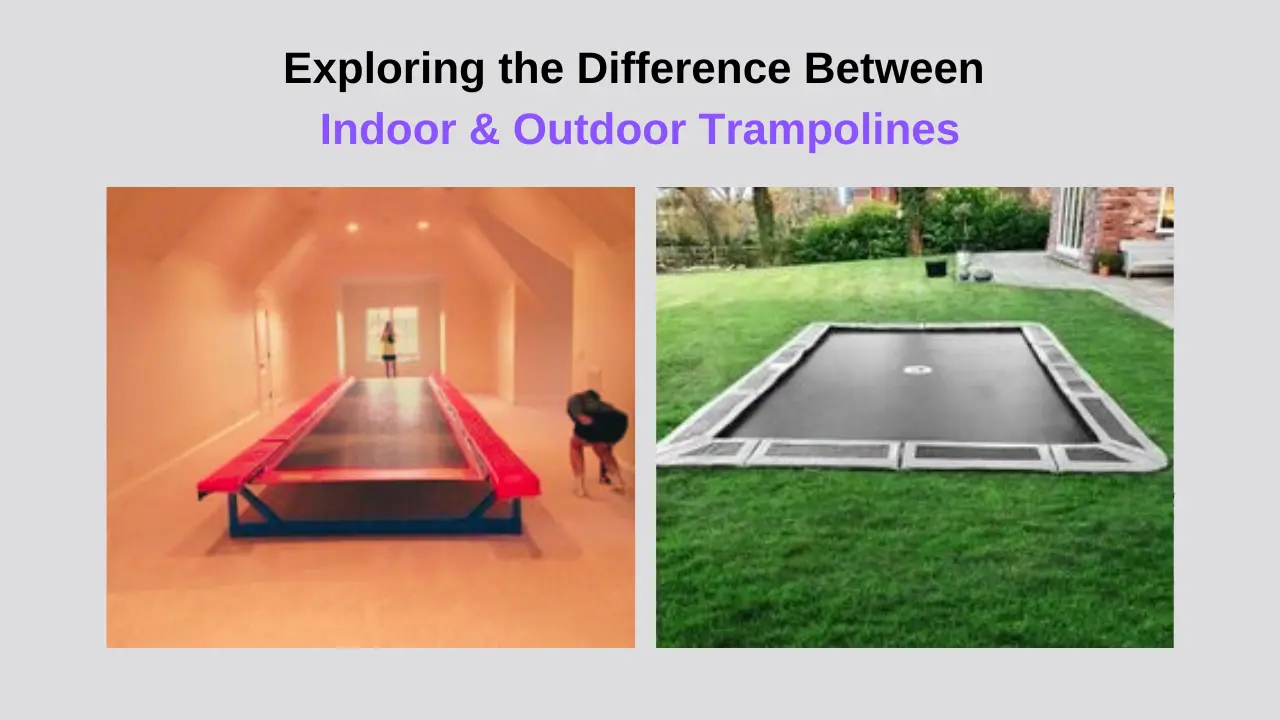 indoor & outdoor trampoline