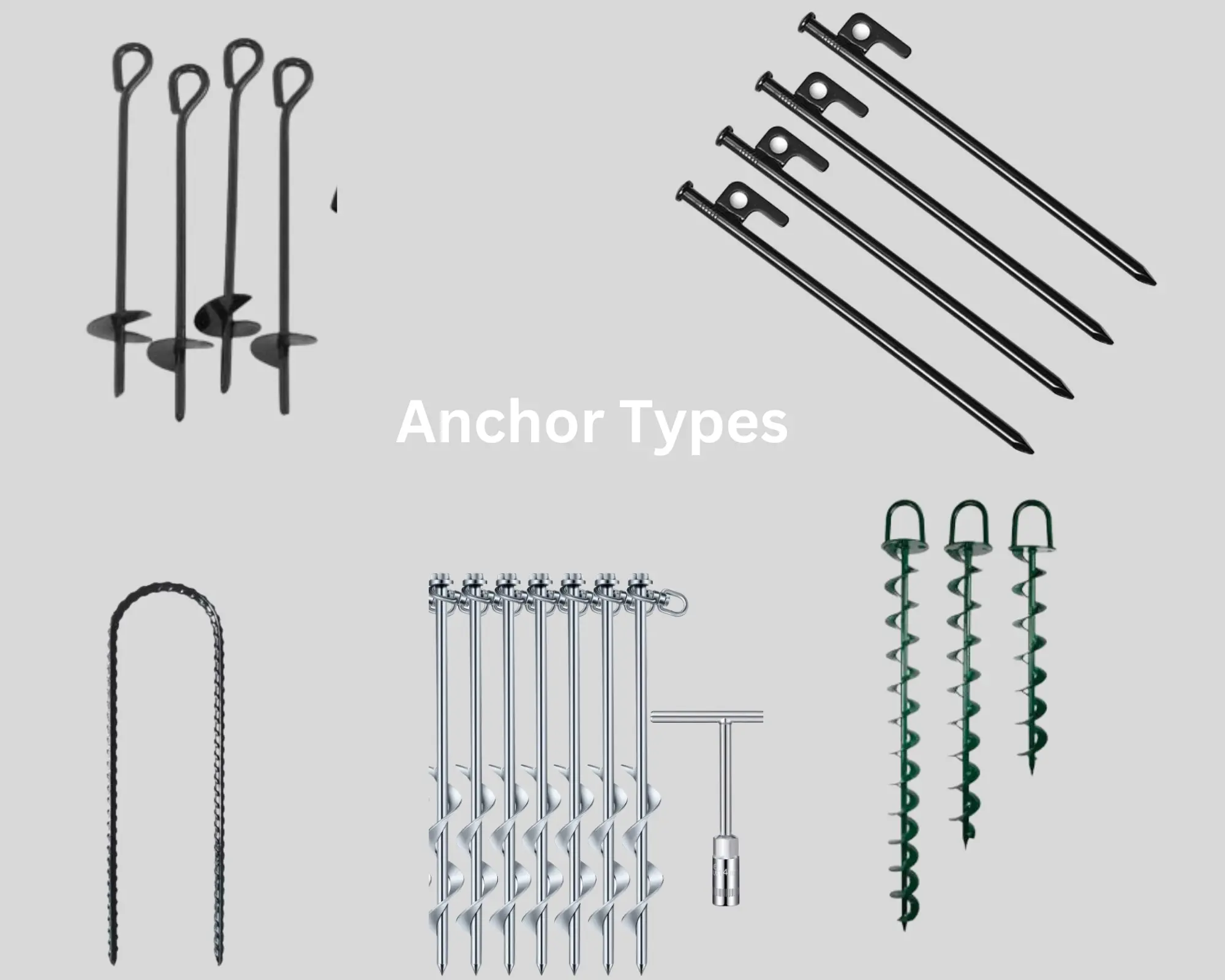 anchor types
